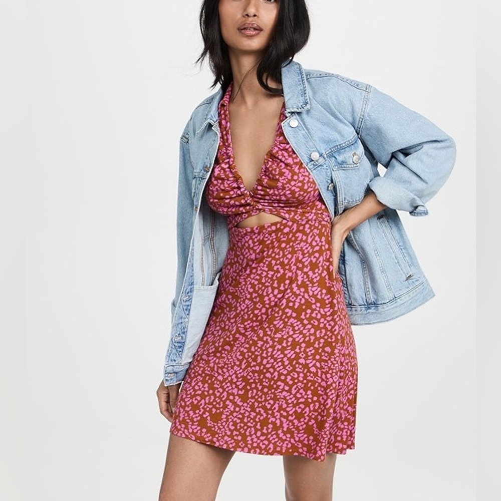 FREE PEPOLE MINI DRESS 🩷🧡 - Picture 3 of 16